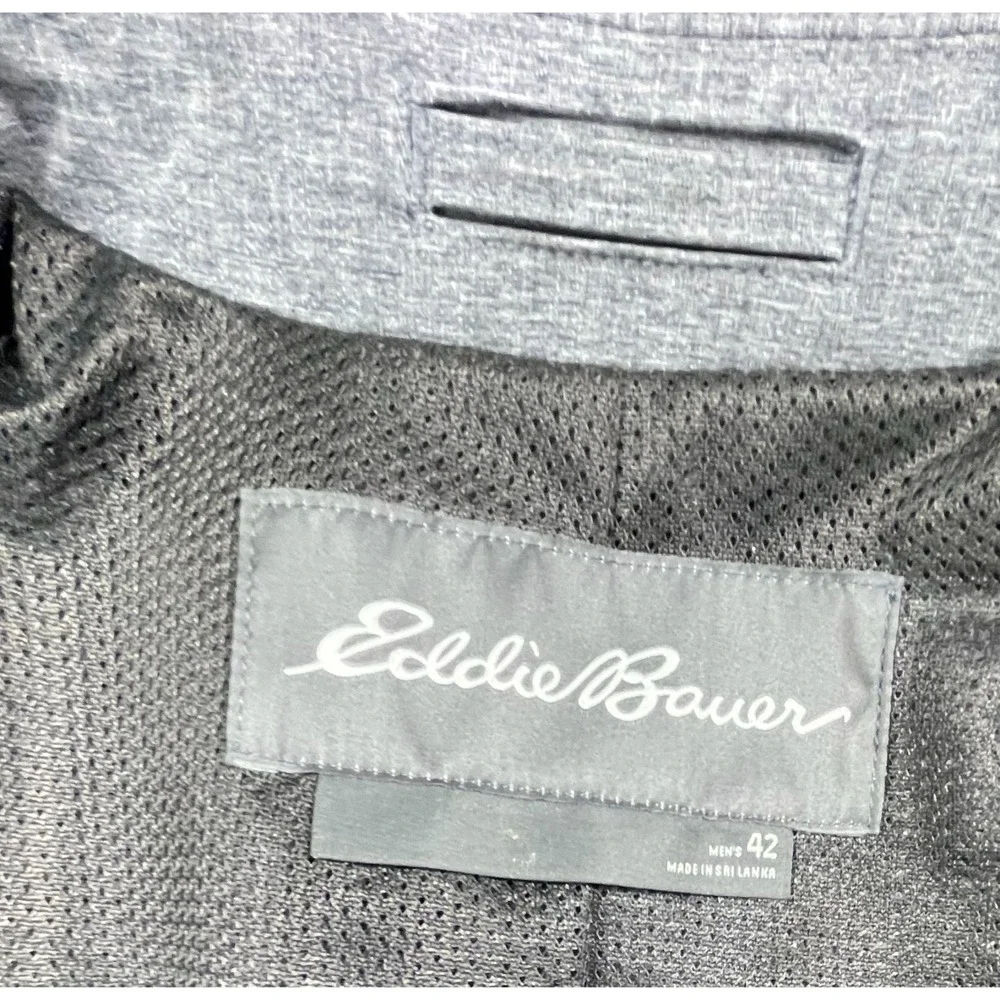 Eddie Bauer Ultimate Voyager Travel Blazer Mens 42 NWT Stretch Jacket Sport Coat
